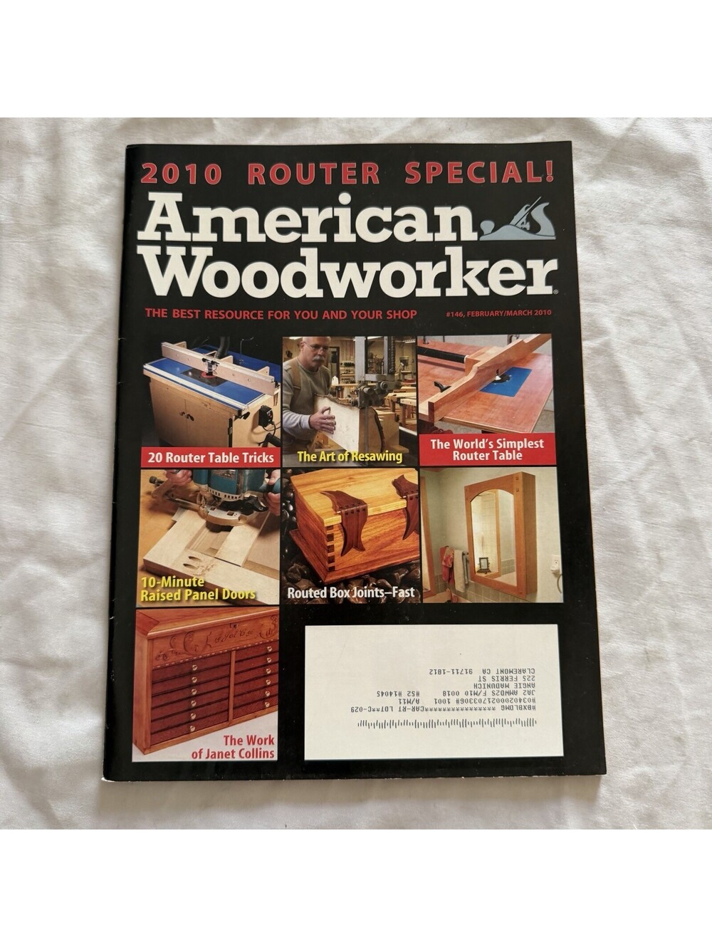 American Woodworker Feb/Mar 2010 - 2010 Router Special!